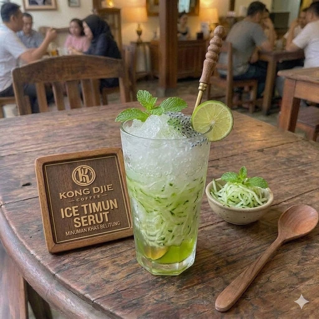 Ice Timun Serut Kedai Kopi Kong Djie